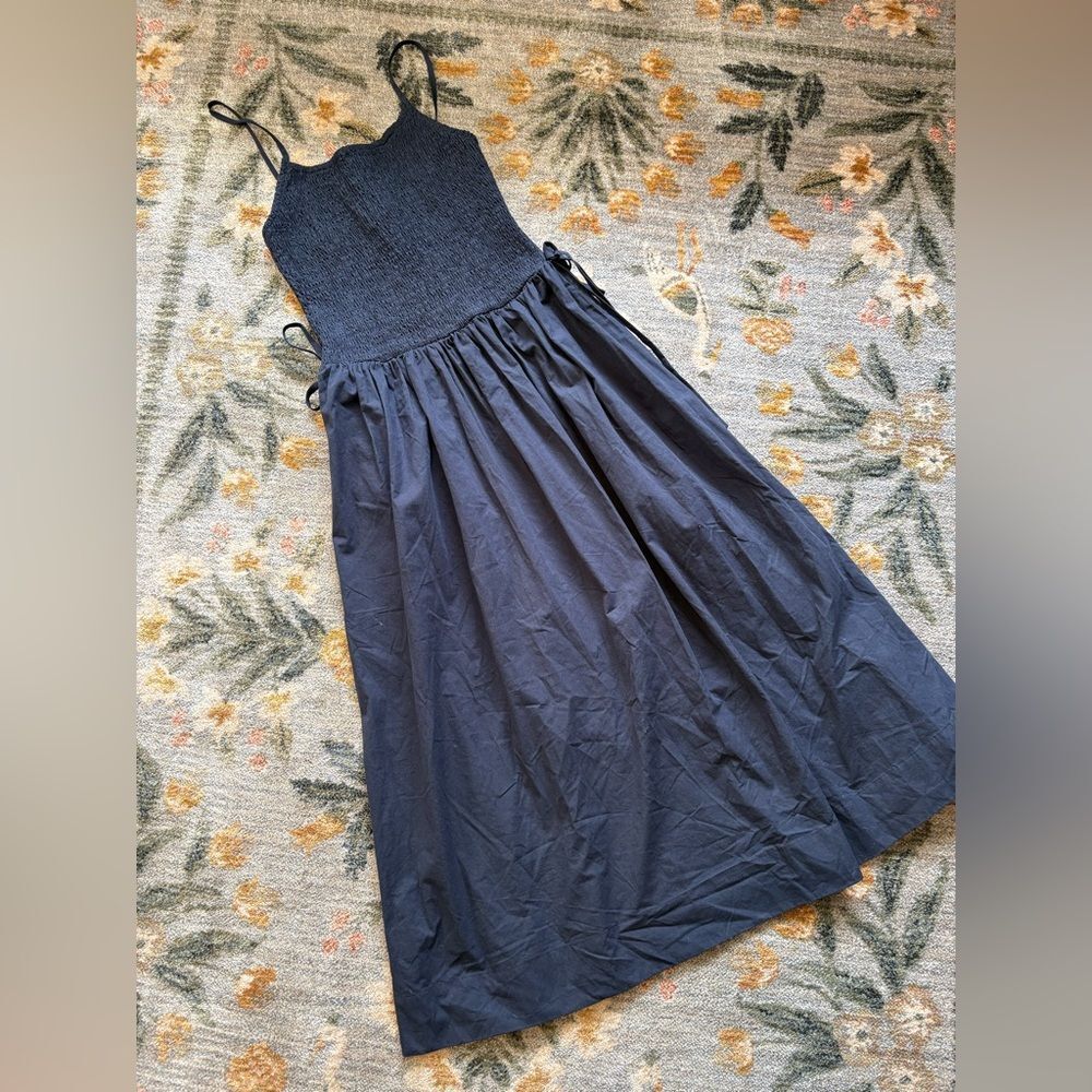 ALL ROW Women's Navy Jenni Dress Size Small